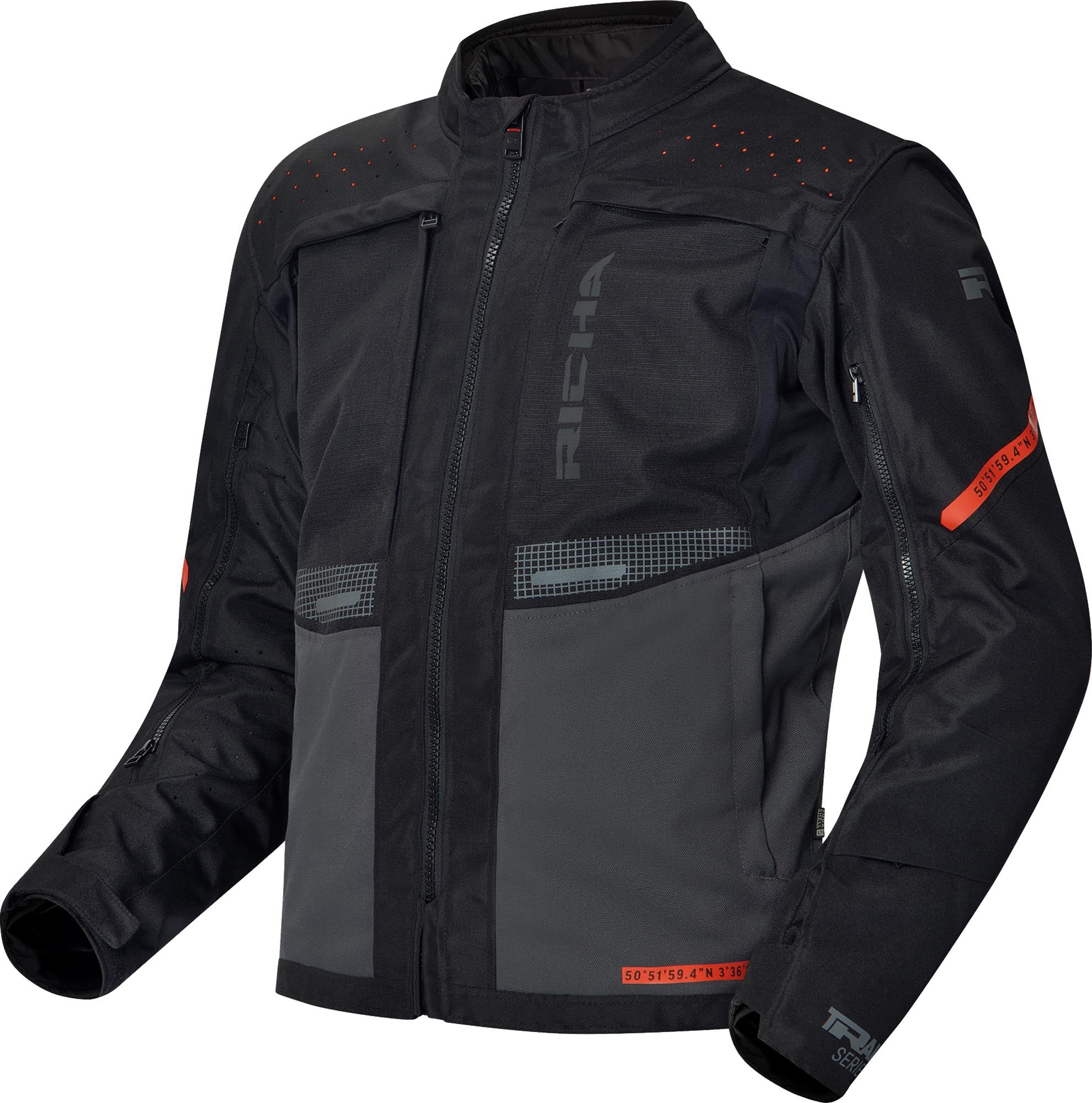 Richa Nomad Veste textile moto imperméable Article principal Figure 1