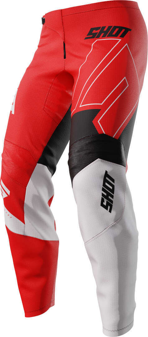 Shot Draw Kid Rush Calça Motocross vermelho/branco/preto 40 Figura 1