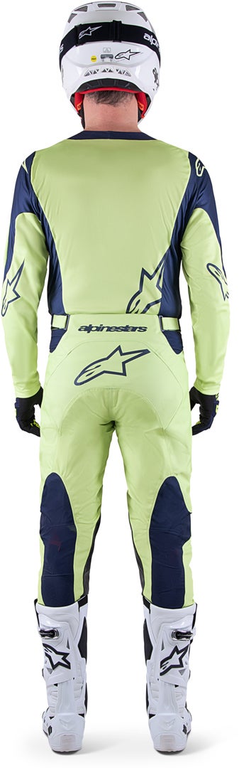 Alpinestars Racer Hoen Motorcross jersey Geel XL Figuur 2