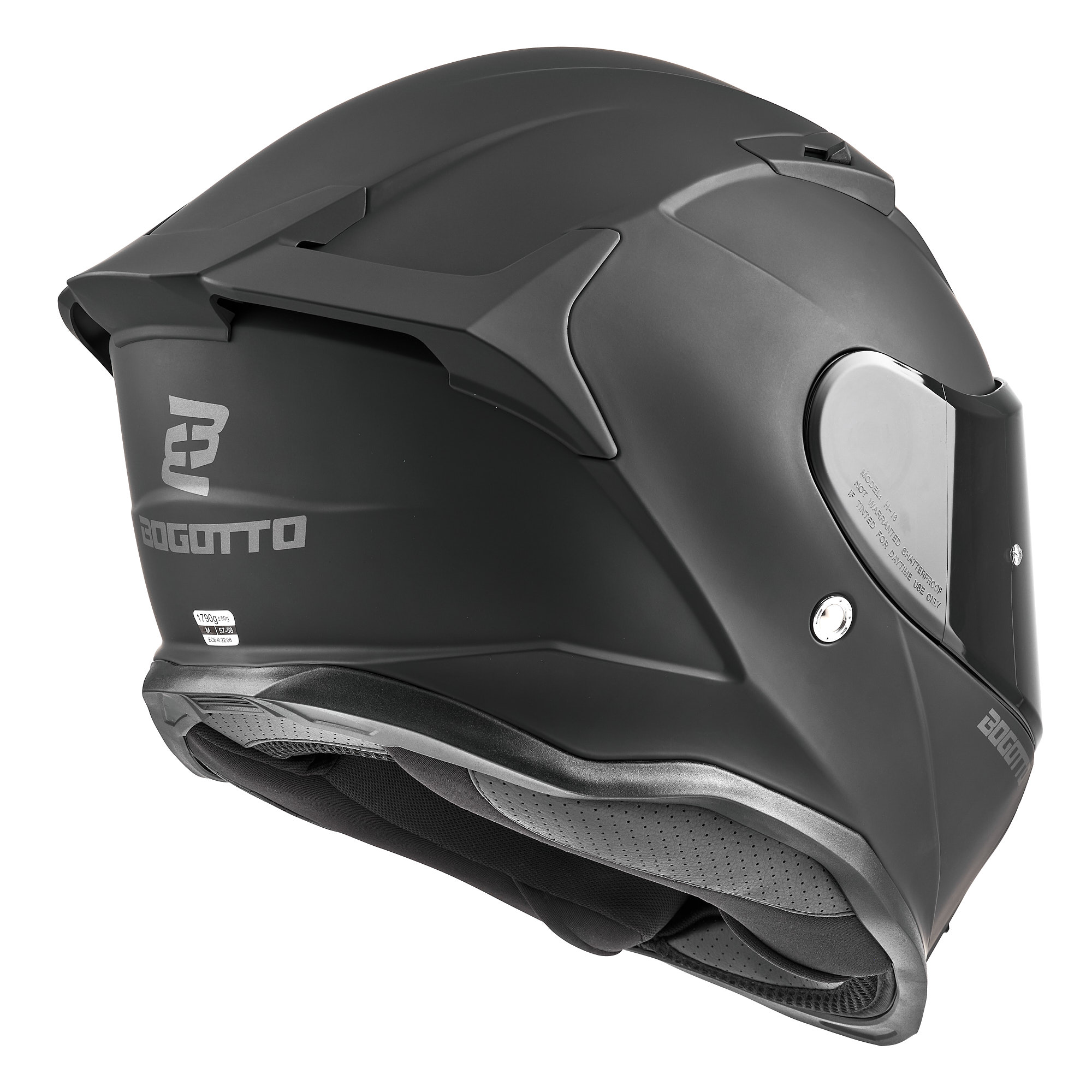 Bogotto H153 Helma Black Matt M (57/58) Obrázek 4