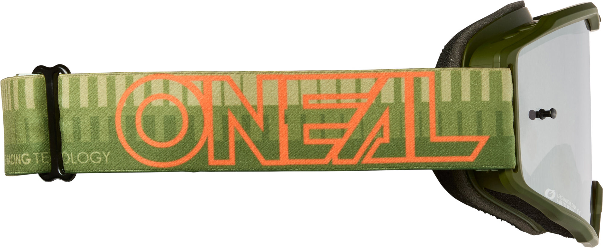 Oneal B-10 STRIPED Mirrored Ochelari de motocross verde/portocaliu Figura 2