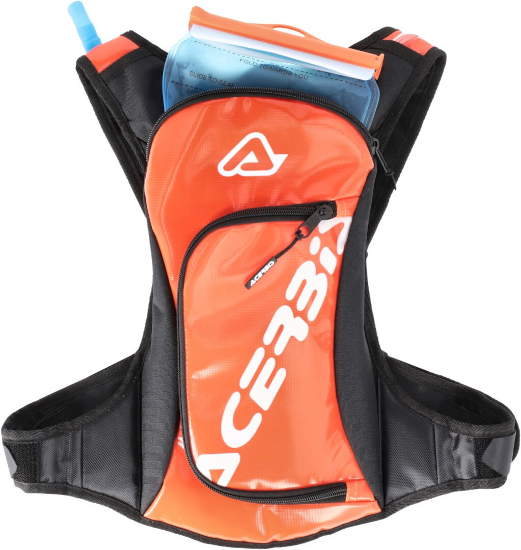 Acerbis Acqua Logo 5L Rucsacul de hidratare portocaliu/alb Figura 4