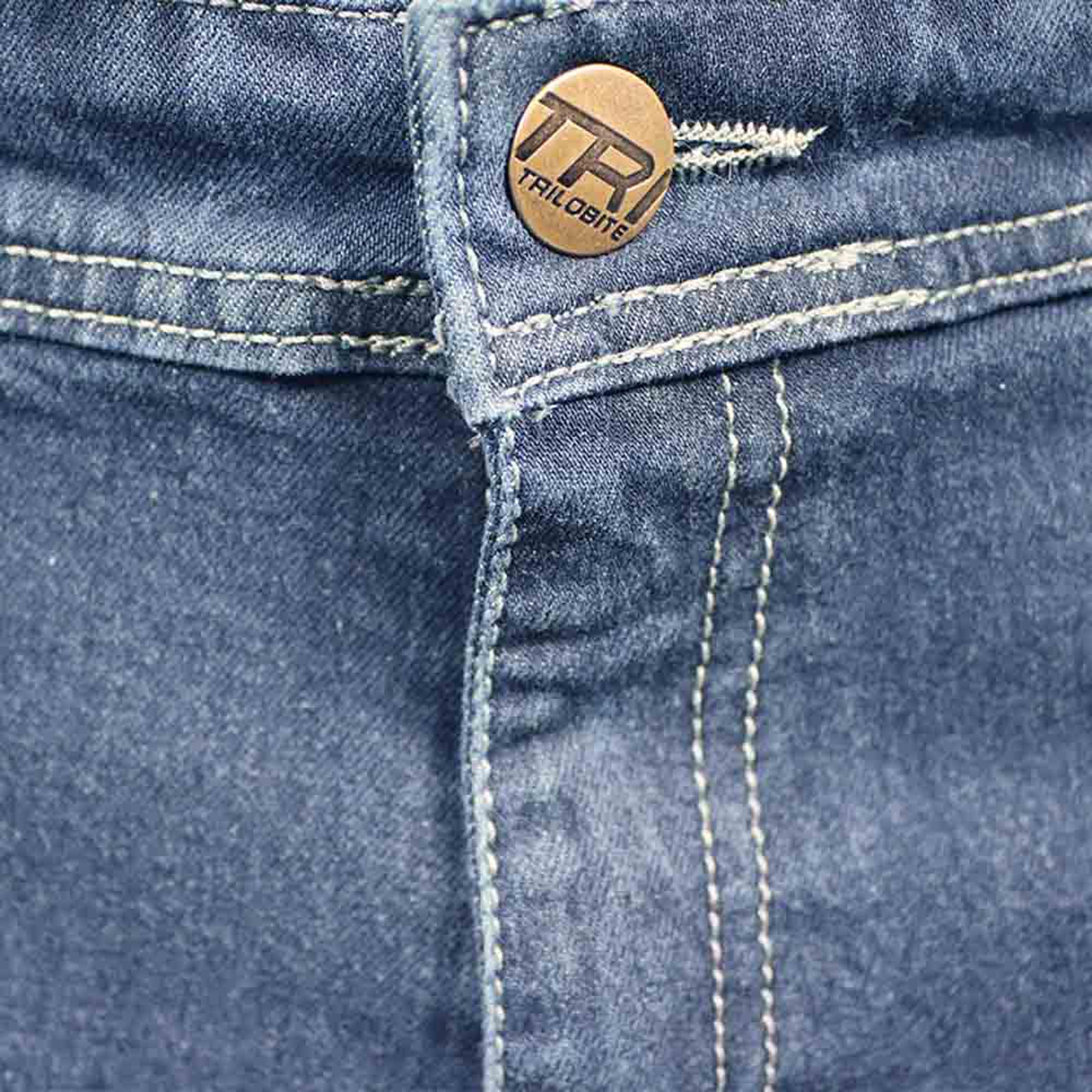 Trilobite Parado AAAA Doublelayer Slim Motorjeans blauw 44/32 Figuur 5