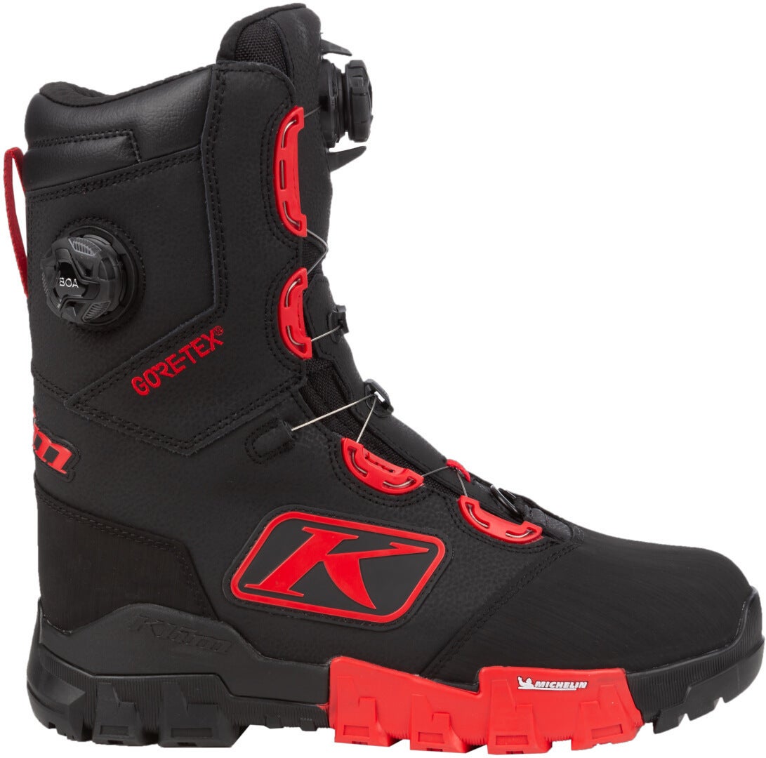 Klim Adrenaline Pro S GTX BOA Snowmobile Boots black/red 12 Figure 9