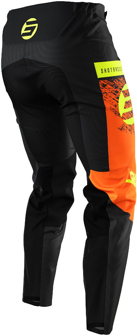 Shot Devo Roll Børn Motocross Bukser sort/orange 10/11 Figur 3