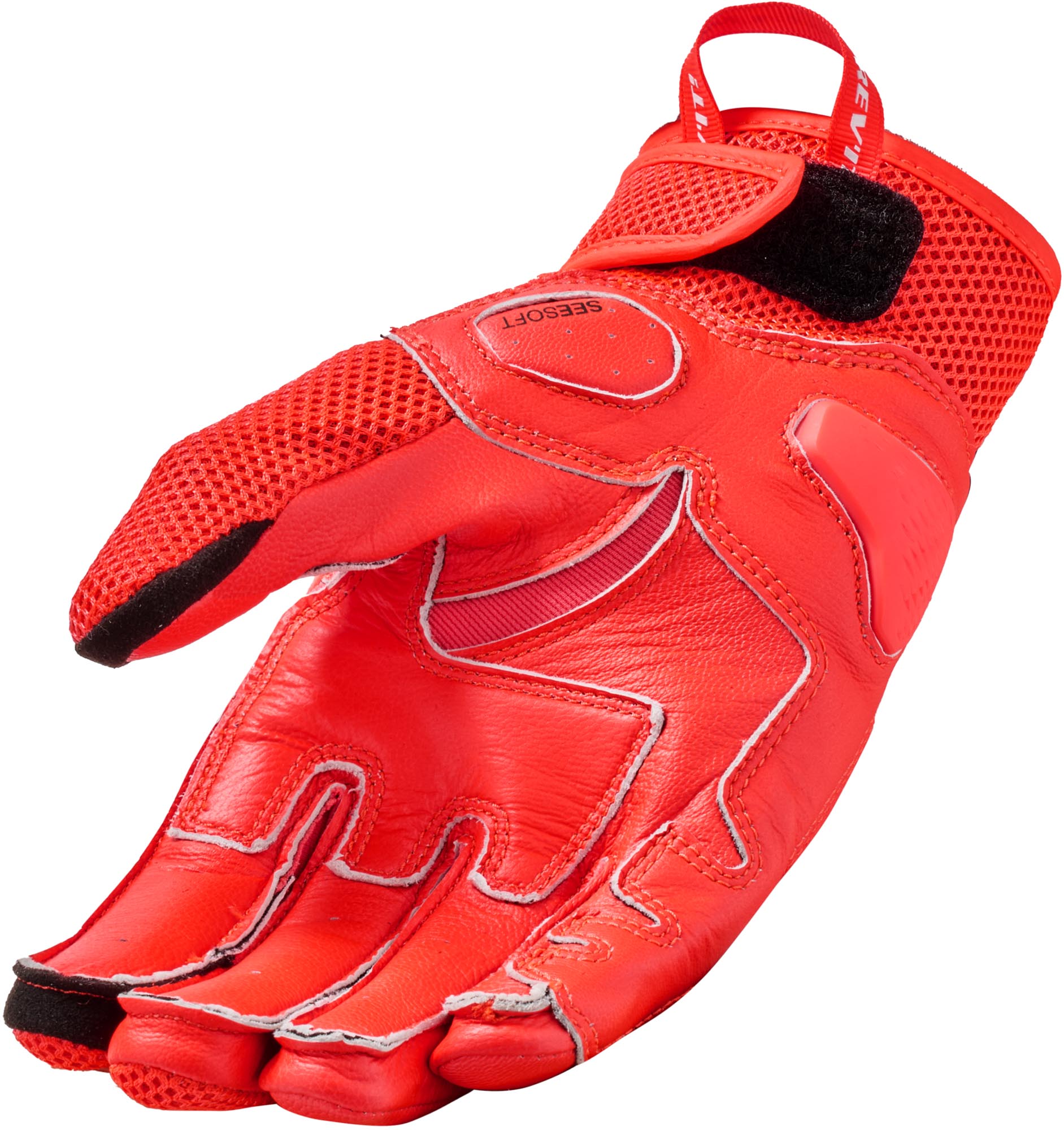 Revit Ritmo Motorcykel handsker sort/neonrød M Figur 3