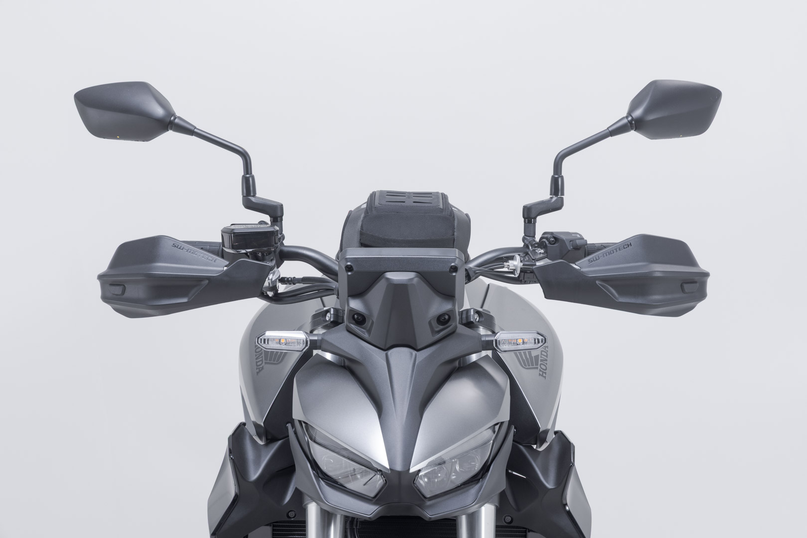 Kit de protecție SW-Motech Adventure - Negru. Pentru ghidonuri goale. 22mm la 1 inch. Figura 2
