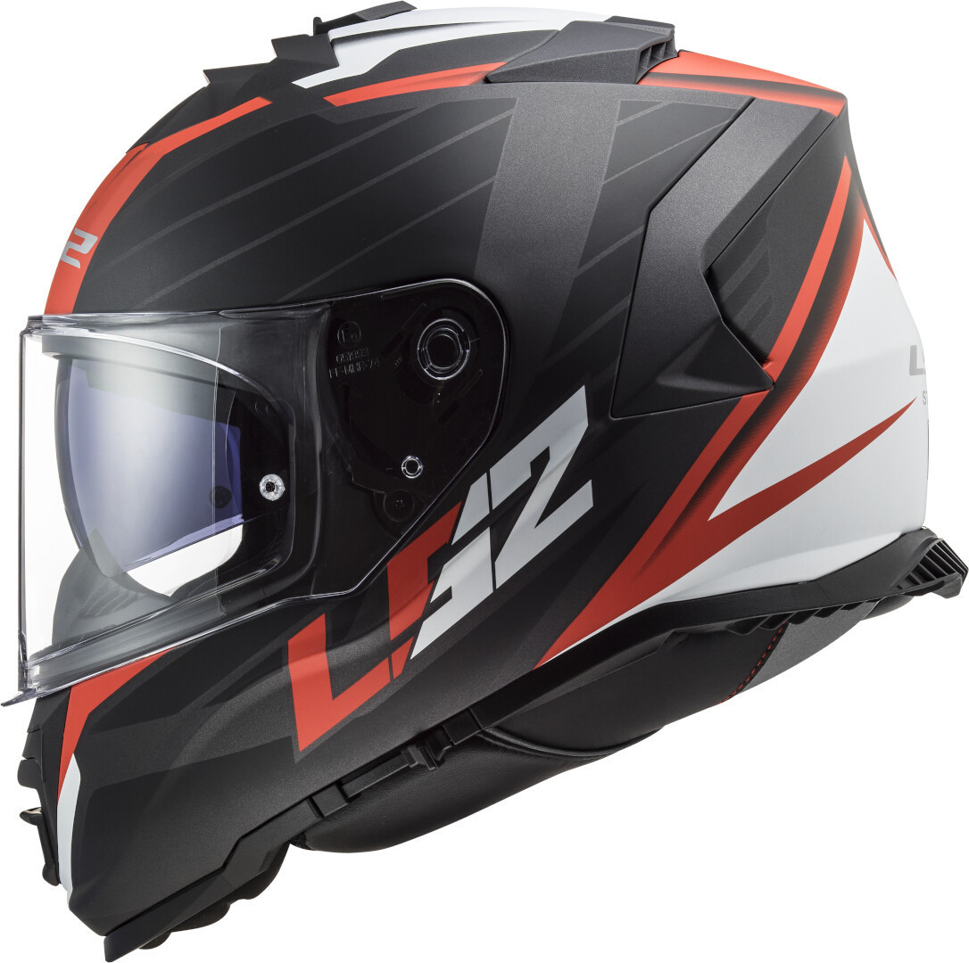 LS2 FF800 Storm II Nerve Casco nero/rosso neon L (59/60) Figura 2
