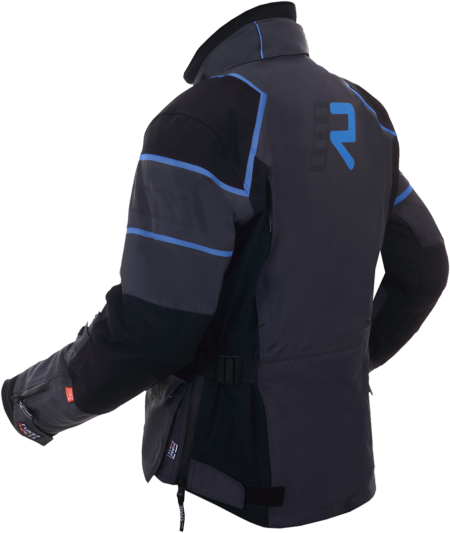 Rukka Exegal Gore-Tex Motorfiets textiel jas grijs/blauw 46 Figuur 2