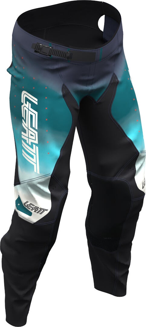 Leatt Moto 4.5 Lite Dame Motocross bukser sort/blå/hvid XL Figur 1