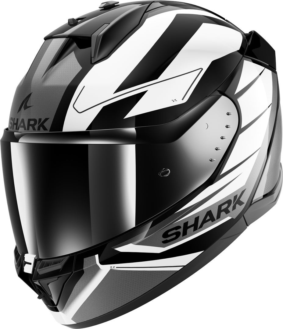 Shark D-Skwal 3 Sizler Helm zwart/grijs/wit S (55/56) Figuur 1