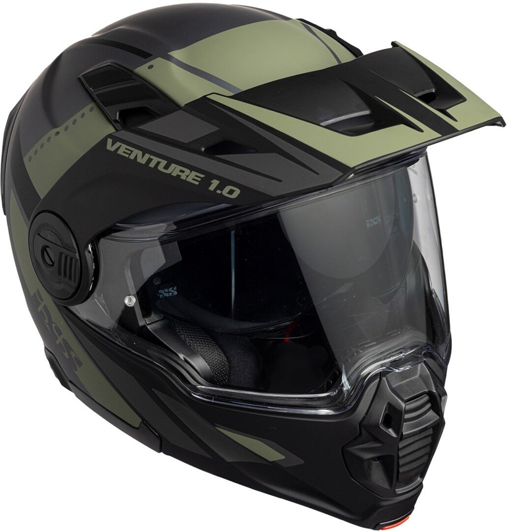 IXS Venture 1.0 Helmet black matt/grey/green S (55/56) Figure 2