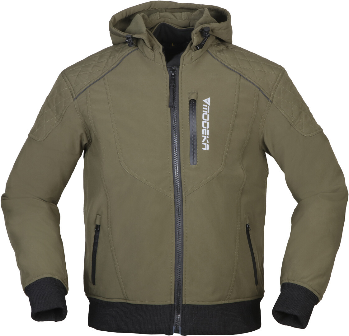 Modeka Clarke waterproof Motorcycle Textile Jacket olive M Figure 1