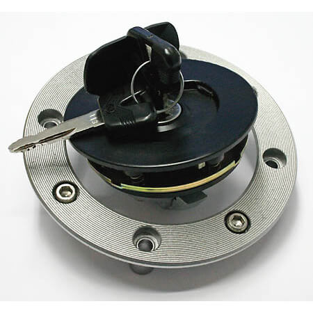 SHIN YO Tankdeckel mit Schloss für diverse SUZUKI Modelle Figure 1