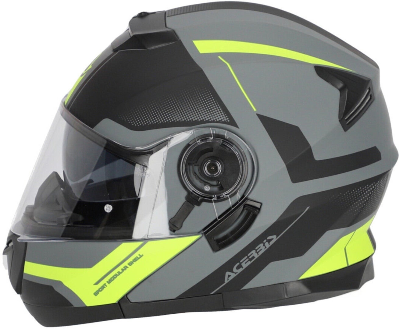 Acerbis Serel 2024 Hjelm sort mat/grå/gul L (59/60) Figur 3