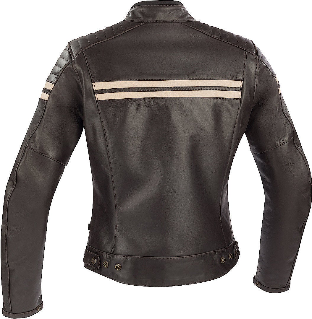 Segura Funky Damen Motorrad Lederjacke braun 42 Abbildung 2