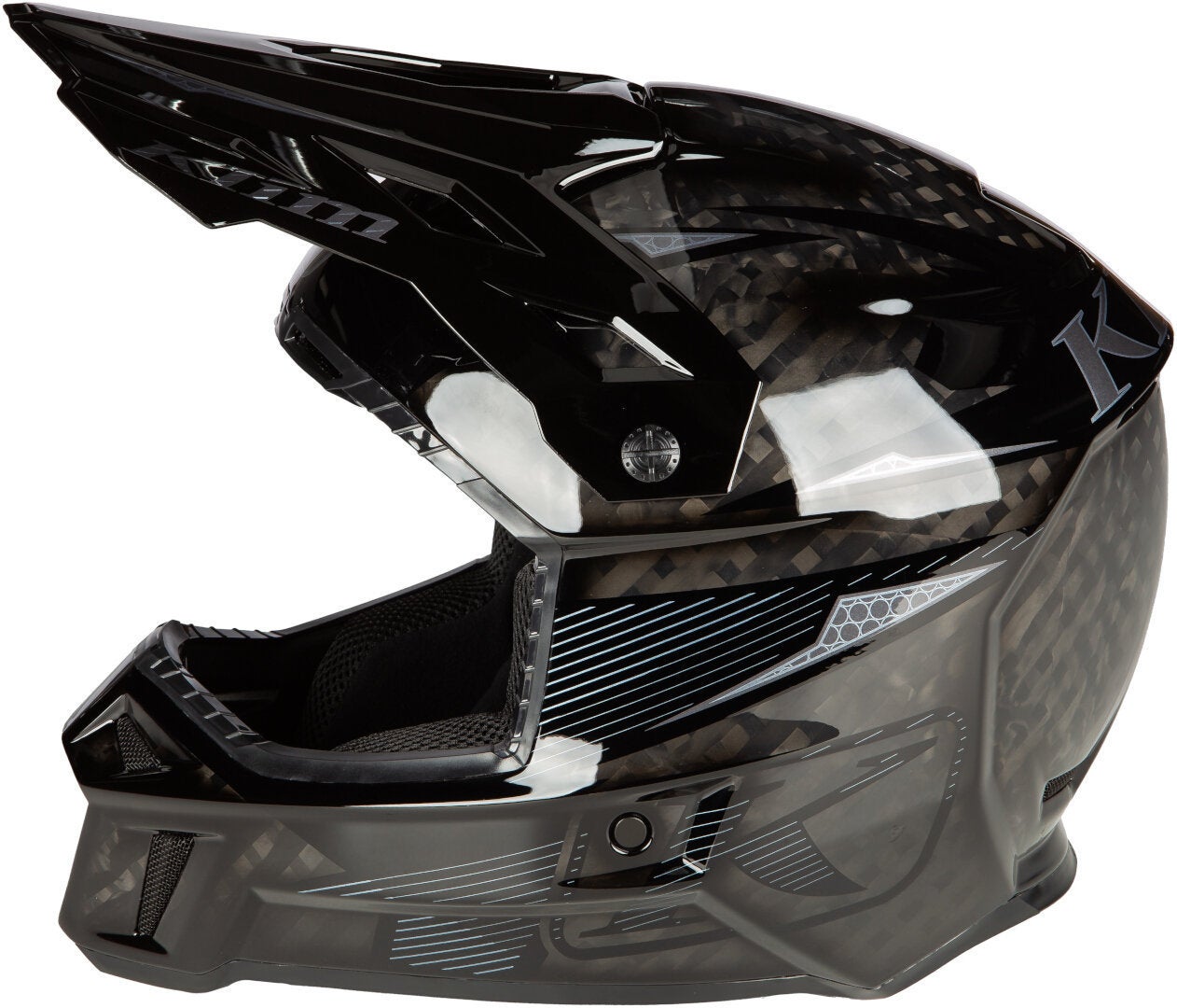 Klim F3 Carbon Pro Casco Motocross nero/carbonio S (54/55) Figura 7