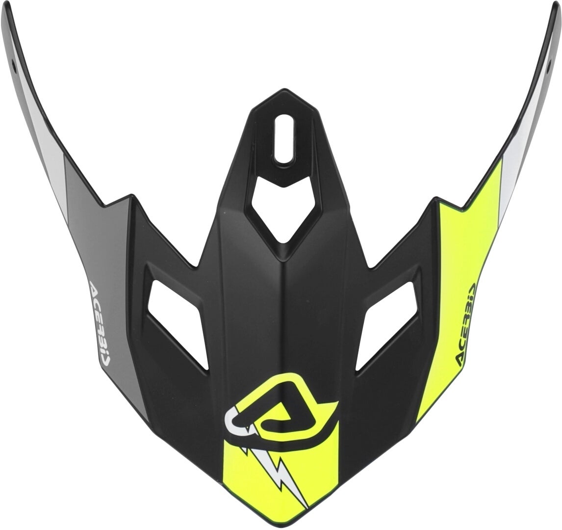 Acerbis Profile Casco da motocross per ragazzi nero opaco/giallo Y/S (49/50) Figura 2