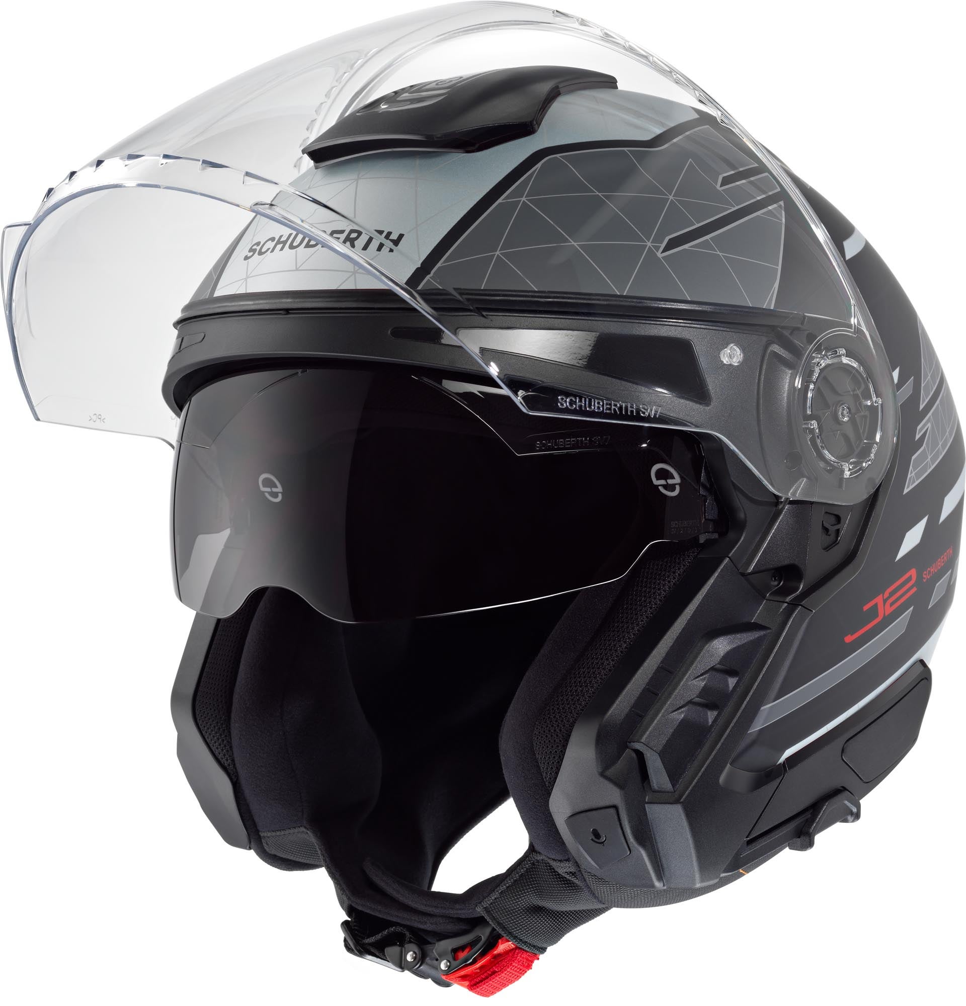 Schuberth J2 Nova Jethjälm grå M (57) Figur 2
