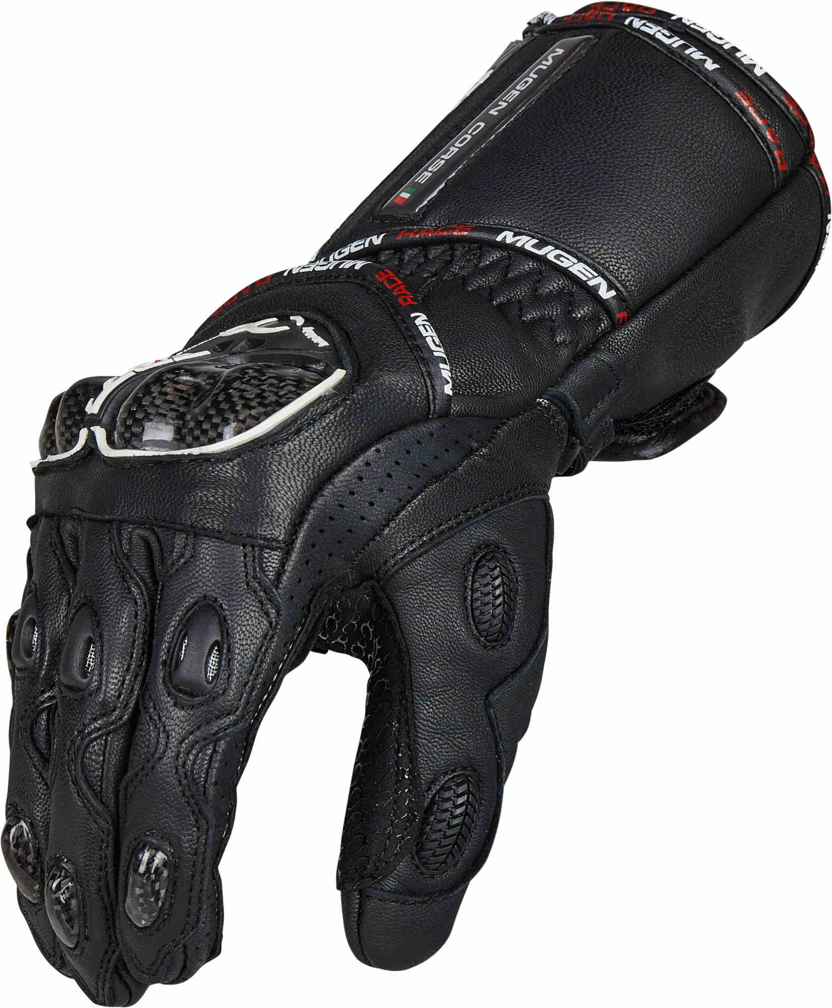MUGENRACE Bornew Motorcykel handsker Sort L Figur 6