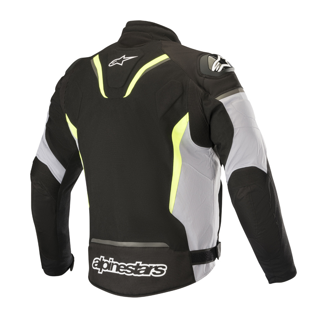 Alpinestars T-GP R v2 waterproof Motorcycle Textile Jacket black/grey/yellow M Figure 2
