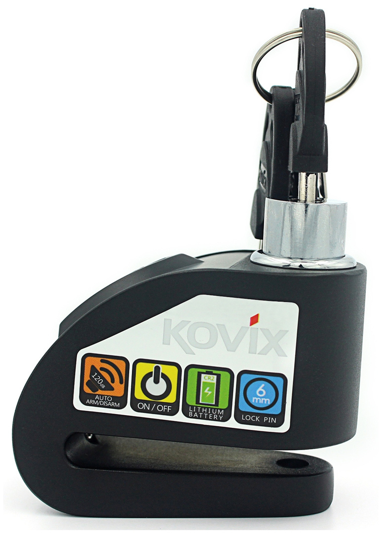 Kovix KD6 Blocaj pe disc de frână negru Figura 3