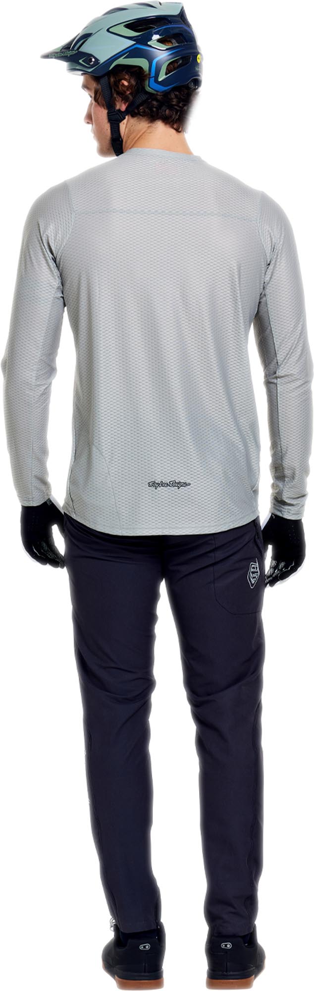Troy Lee Designs Skyline Pro Air Mono Bicycle Jersey light grey S Figure 12