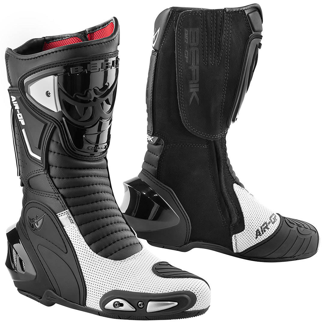 Berik Cartagena Air Motorradstiefel schwarz/weiß 44 Abbildung 1