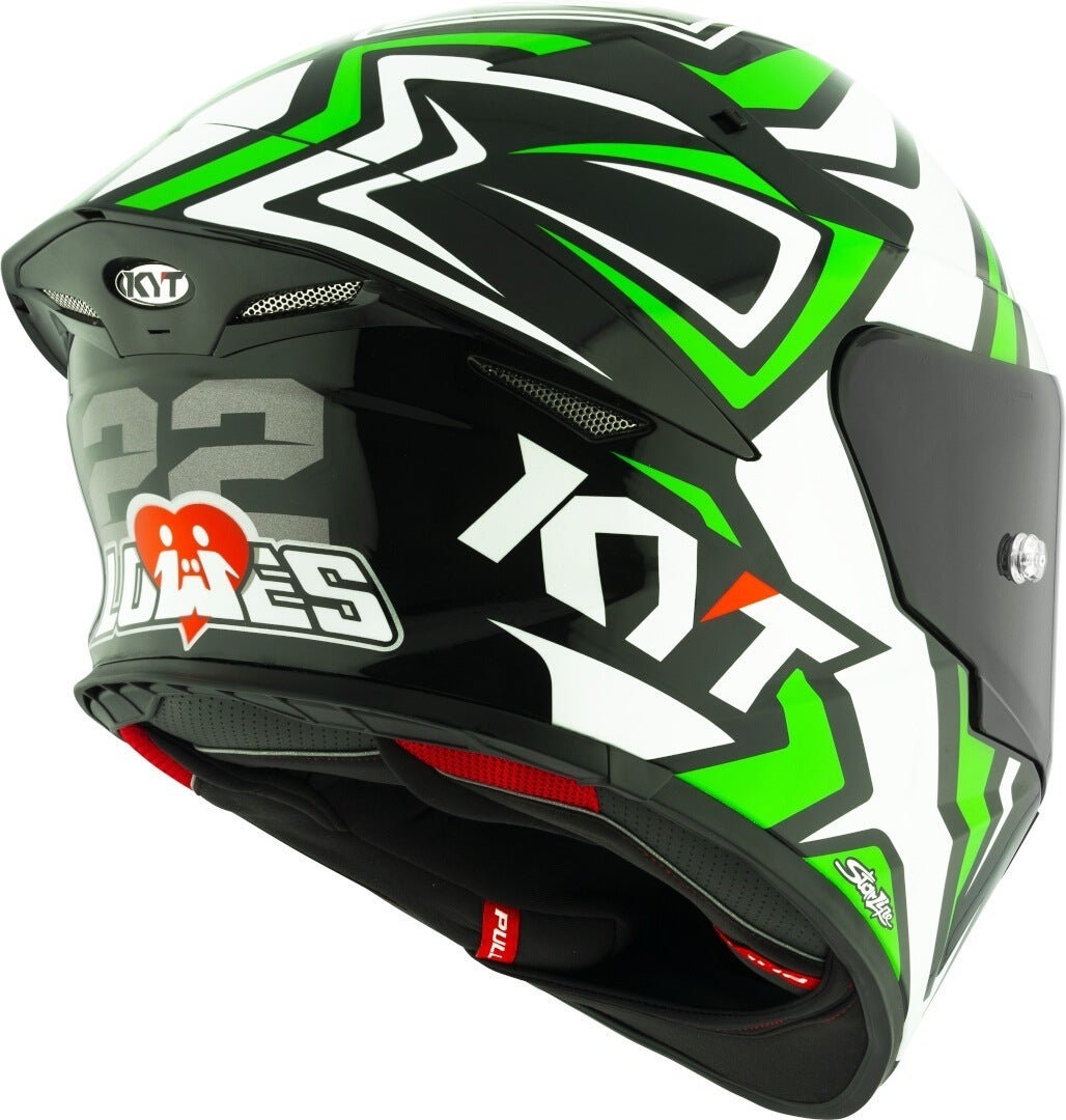 KYT TT-Revo Alex Lowes Replica 2024 Casco S (55/56) Figura 3