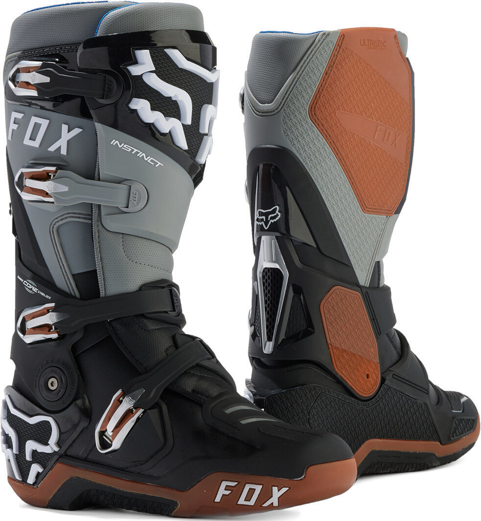 FOX Instinct Motocross støvler sort/grå 12 Figur 1