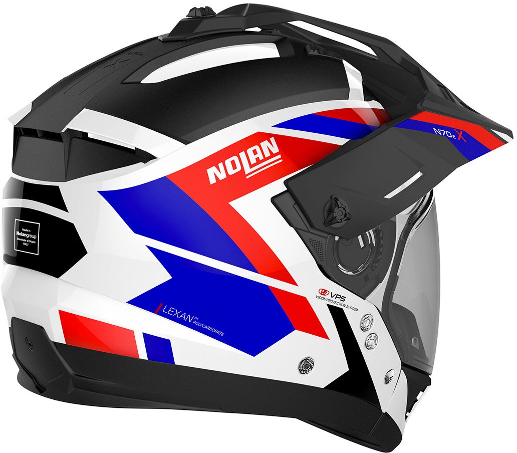 Nolan N70-2 X Grandes Alpes N-Com Casco nero/rosso/blu L (60) Figura 2