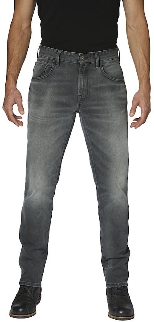 Rokker Rokkertech Tapered Slim Grey Jeans moto 36 L36 Figure 1