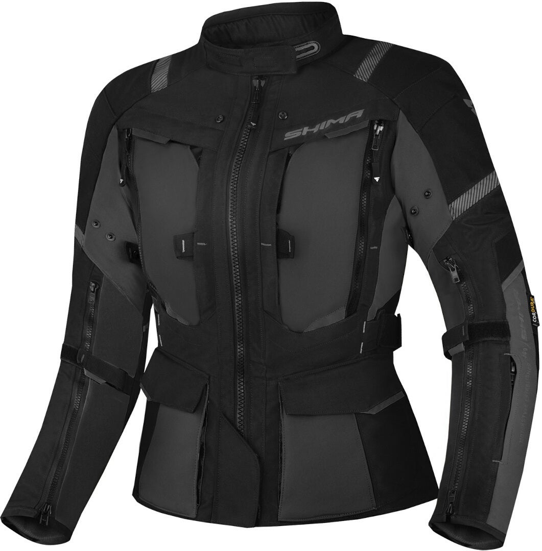 SHIMA Hero 2.0 imperméable à l’eau dames moto textile veste noir M Figure 1