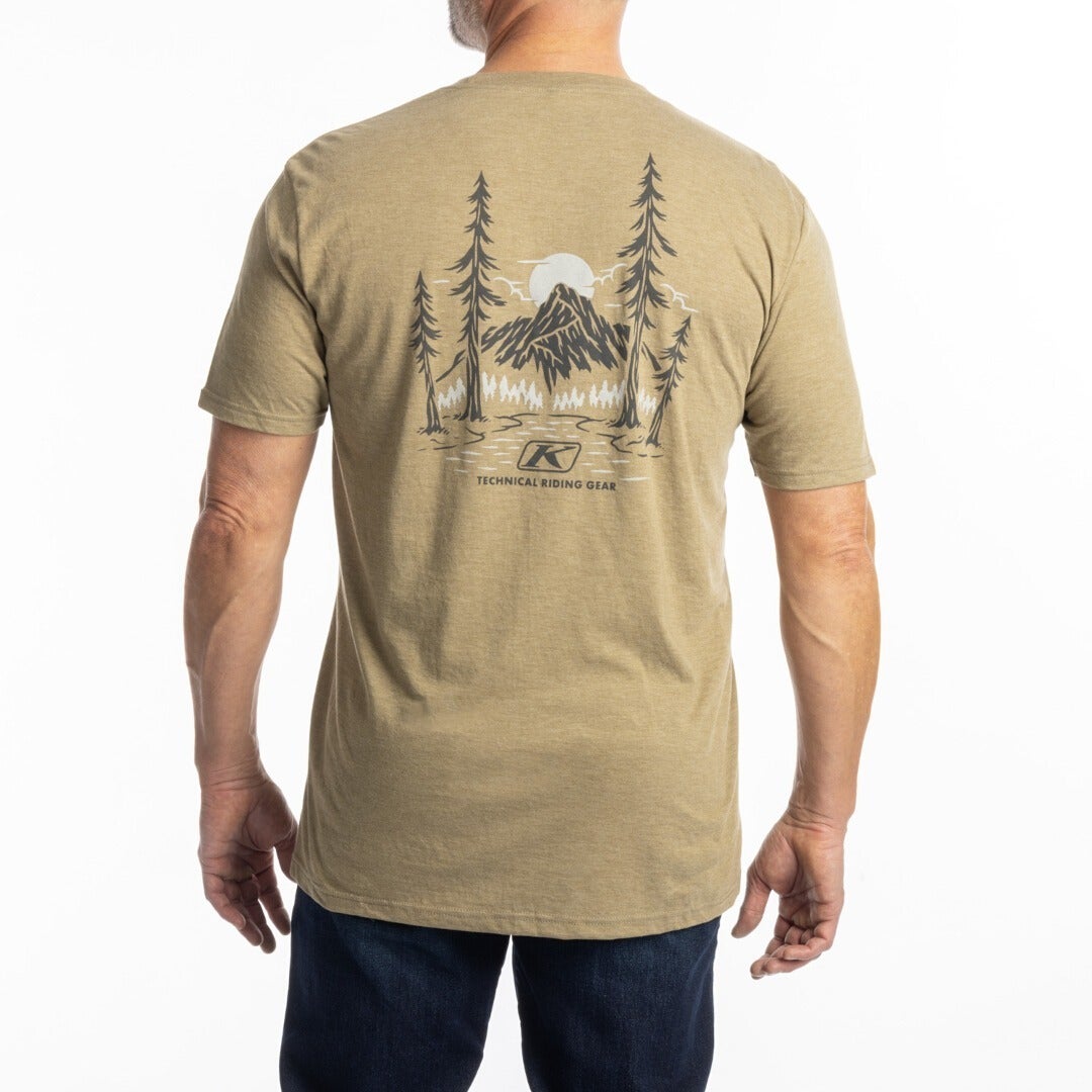 Klim Hawley Tri-Blend Triko hnědá/šedá 3XL Obrázek 4