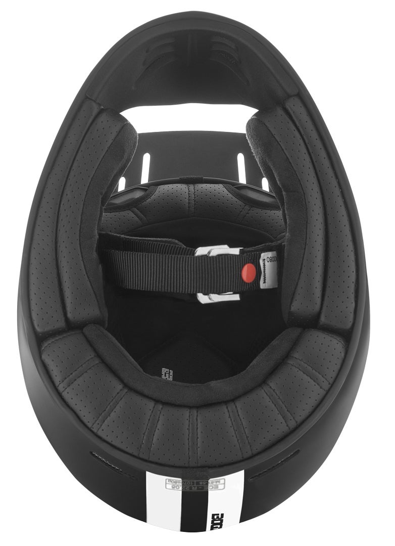 Bogotto V381 Schergo Helm schwarz matt/weiß L Abbildung 3