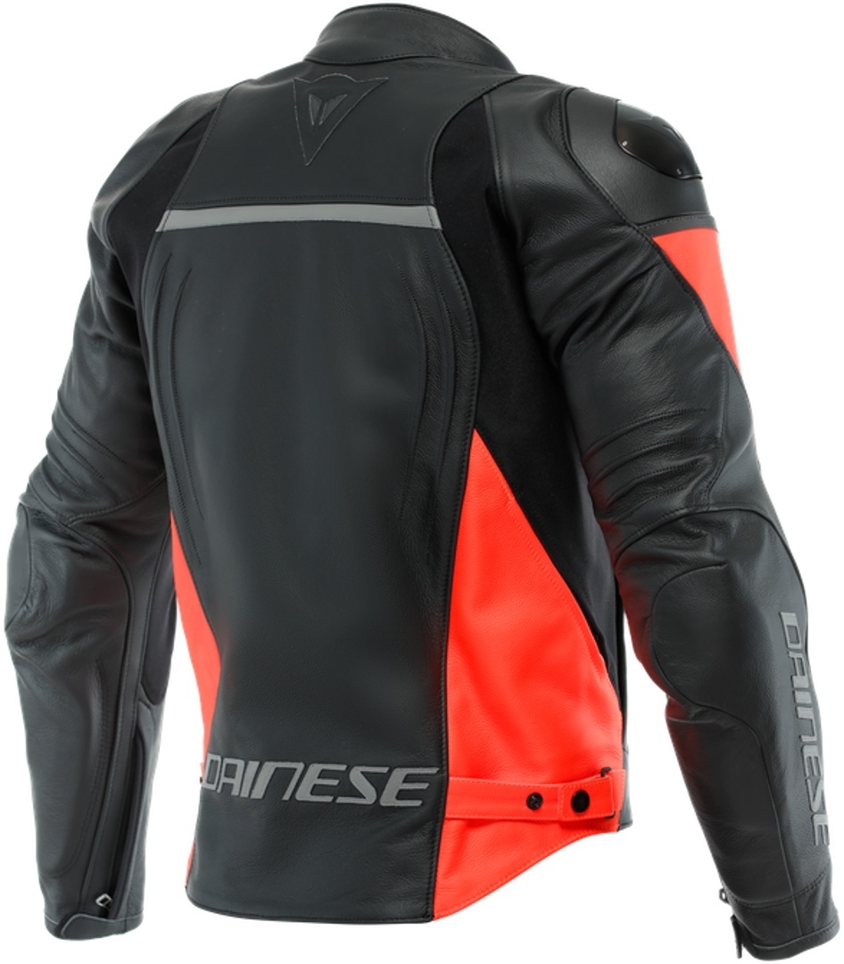 Dainese Racing 4 Motorcycle Leather Jacket black/red 52 Figure 2