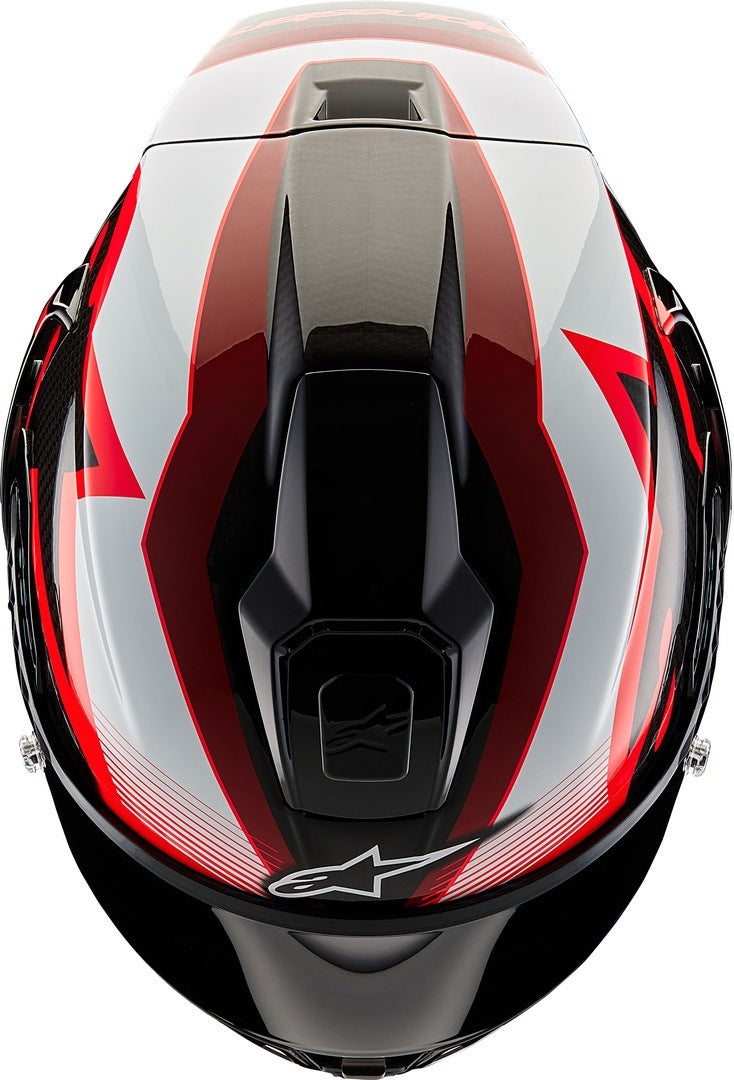 Alpinestars Supertech R10 Team Carbon Hjelm svart/rød/hvit XL (61/62) Figur 2
