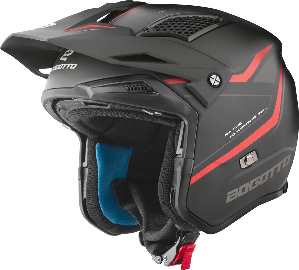 Side view of Bogotto Radic WN-ST 22.06 Helmet