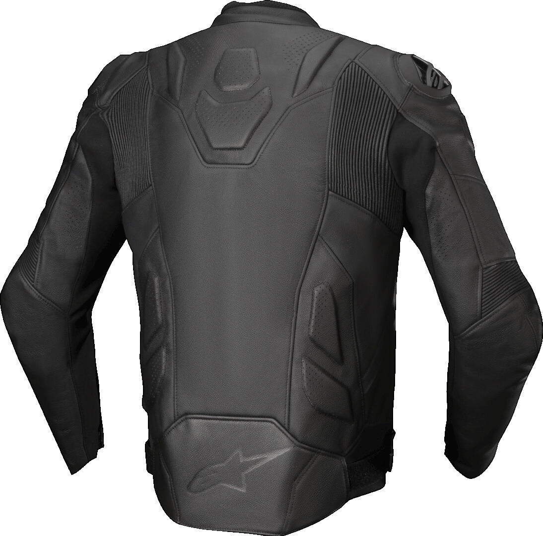 Alpinestars Dusk Motorcycle Leather Jacket black 56 Figure 2