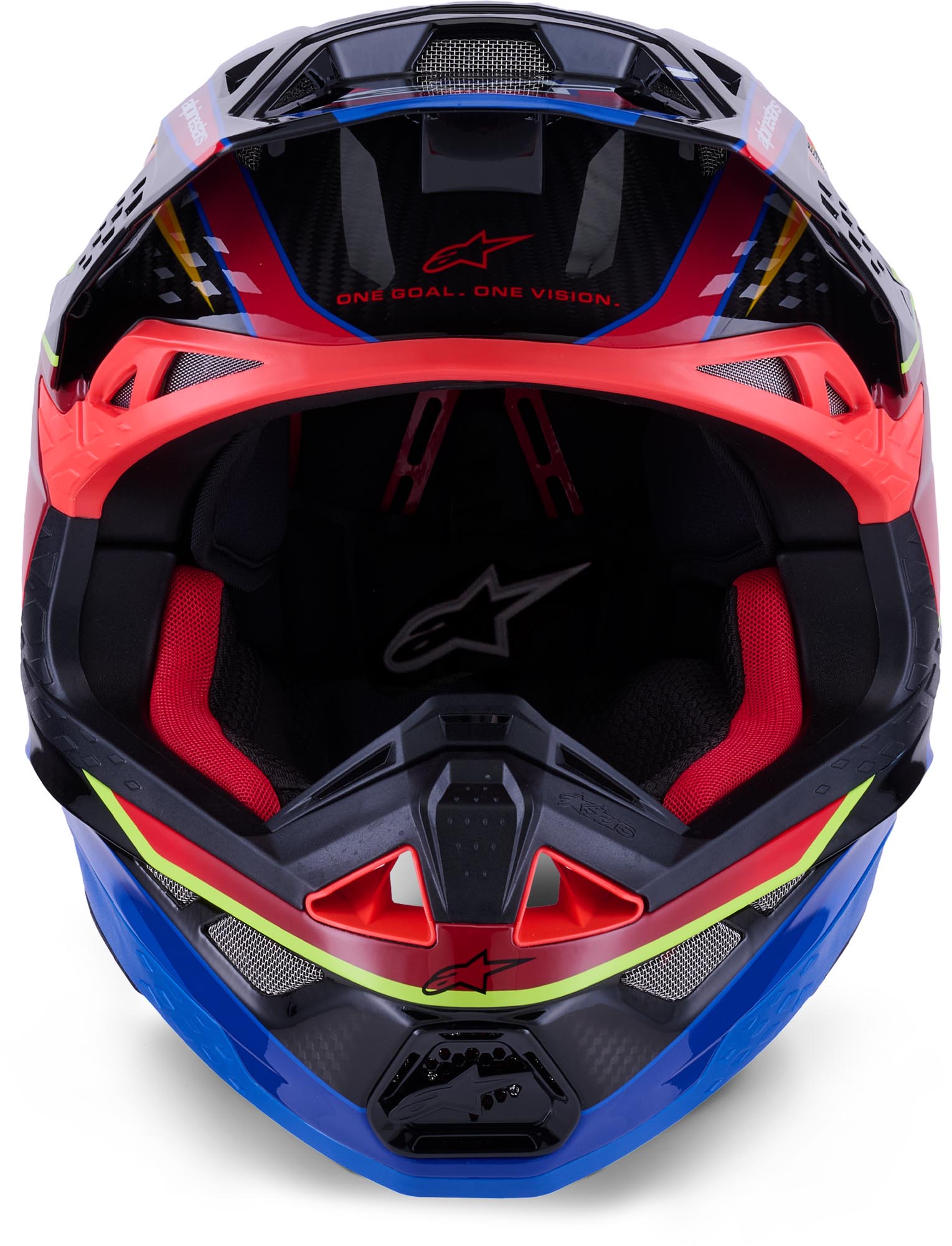 Alpinestars Supertech S-M10 Era 2025 Cască de motocross Albastru/Roșu XL (61/62) Figura 2