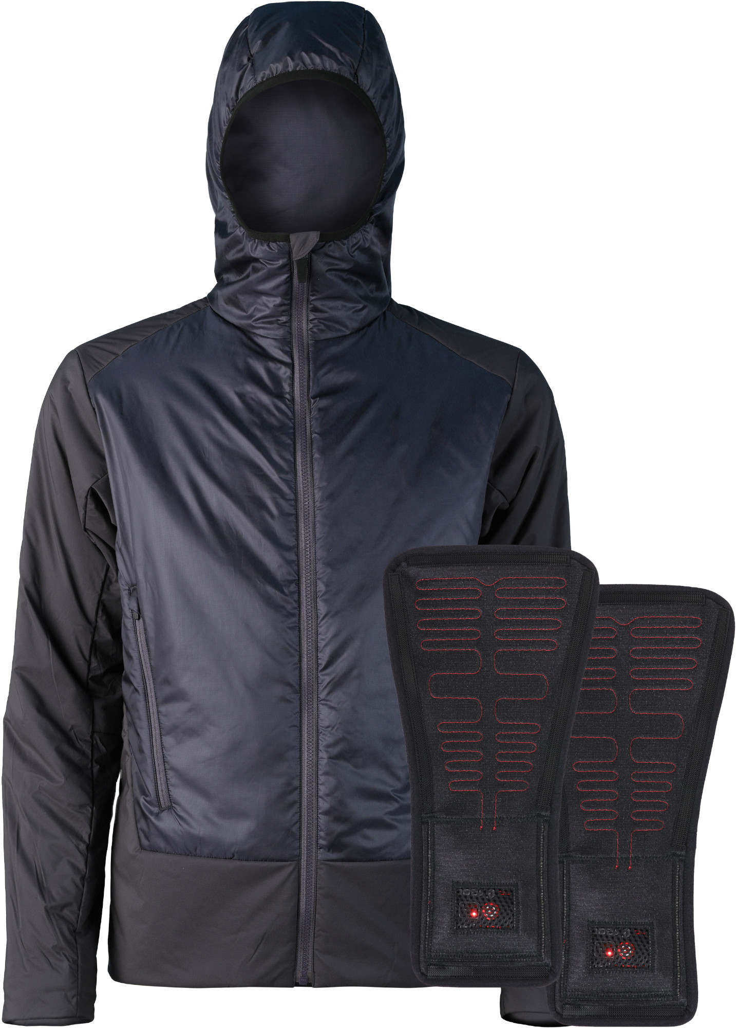 Lenz Padded Jacke dunkelblau 2XL Abbildung 1