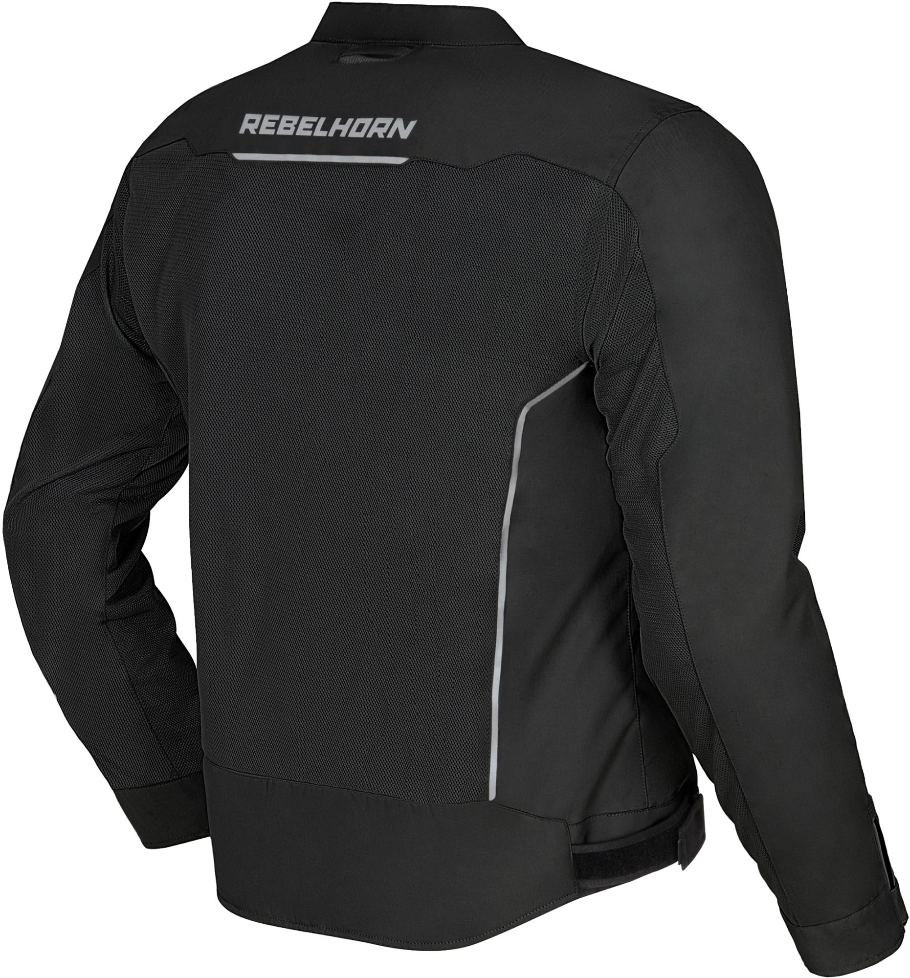 Side view of Rebelhorn Wave Motorcycle Textile Jacket