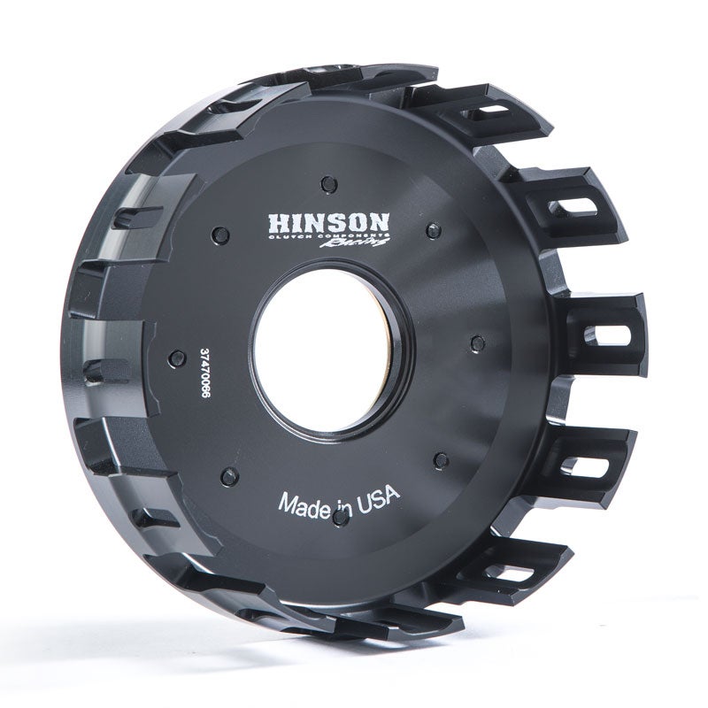 Hinson Knüppelfeste® Aluminium-Kupplungsglocke mit Drehmomentstoßdämpfern - Kawasaki KX450 Abbildung 2