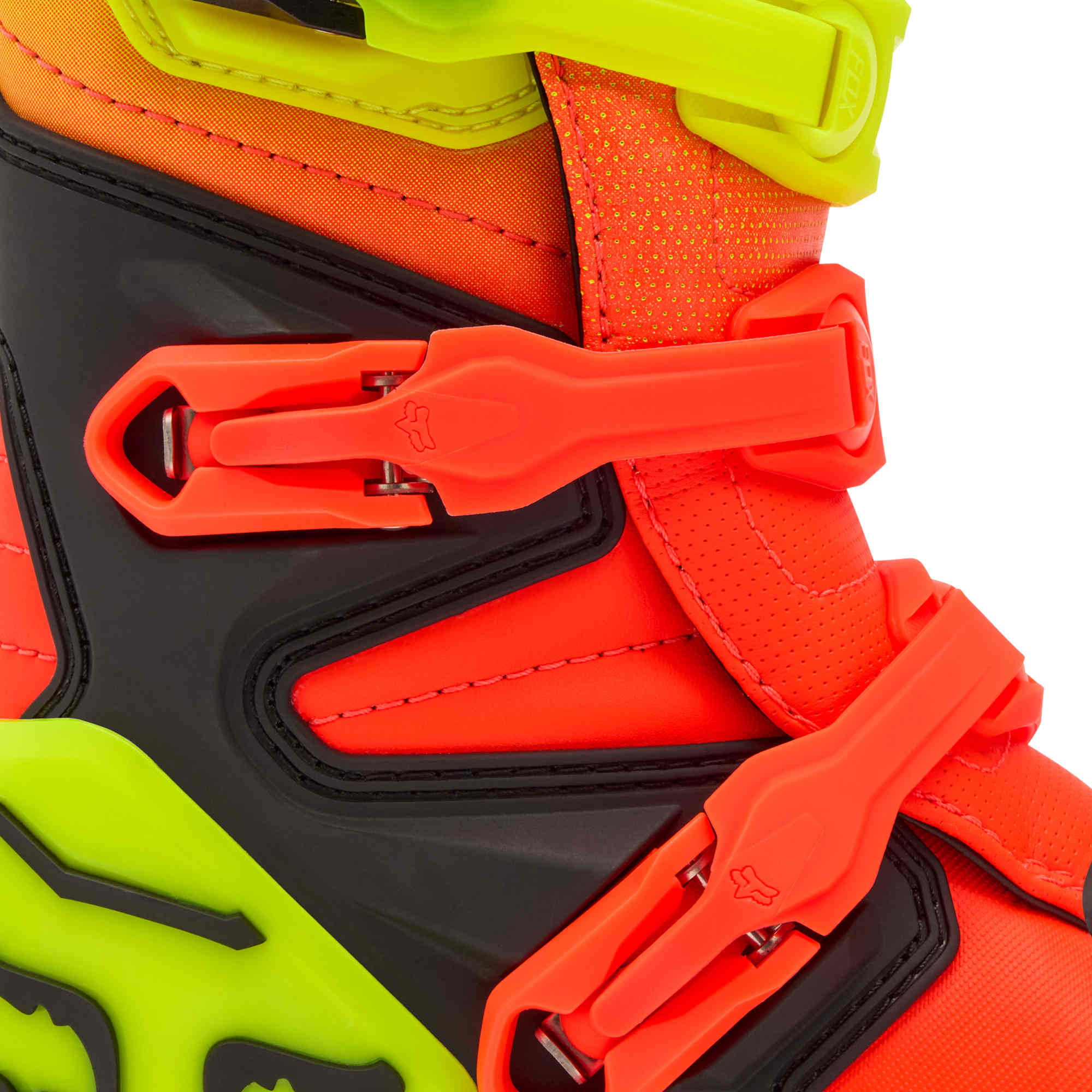 FOX Comp Jugend Motocross Stiefel orange/gelb 3 Abbildung 6