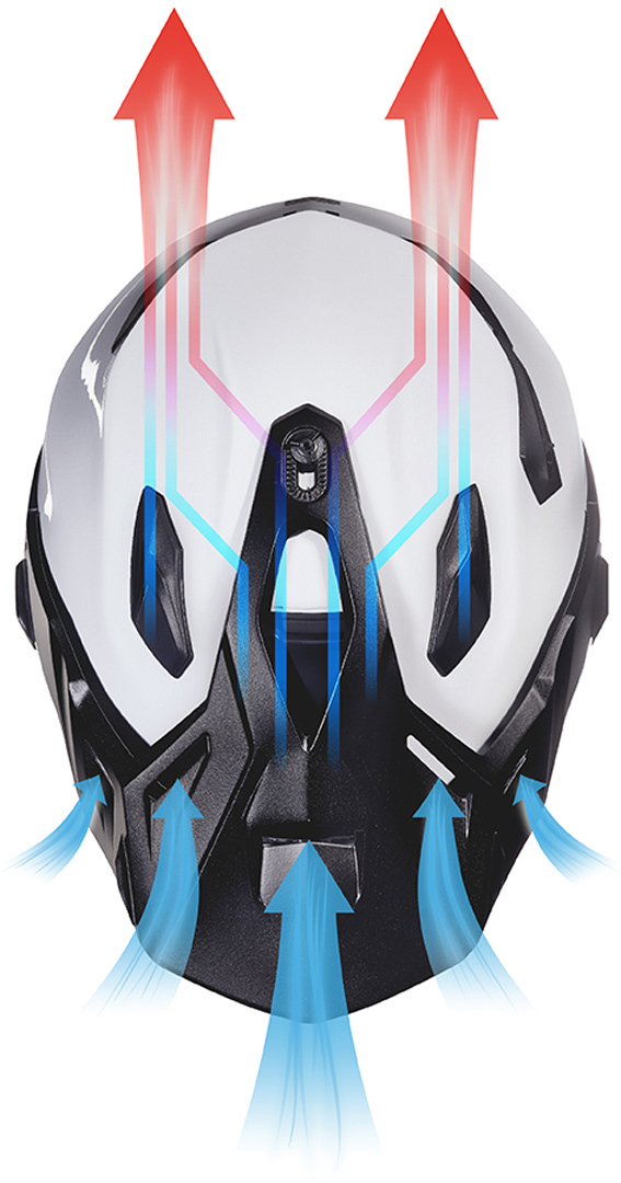 Nexx X.WED 2 Plain Helm weiß L (59/60) Abbildung 2
