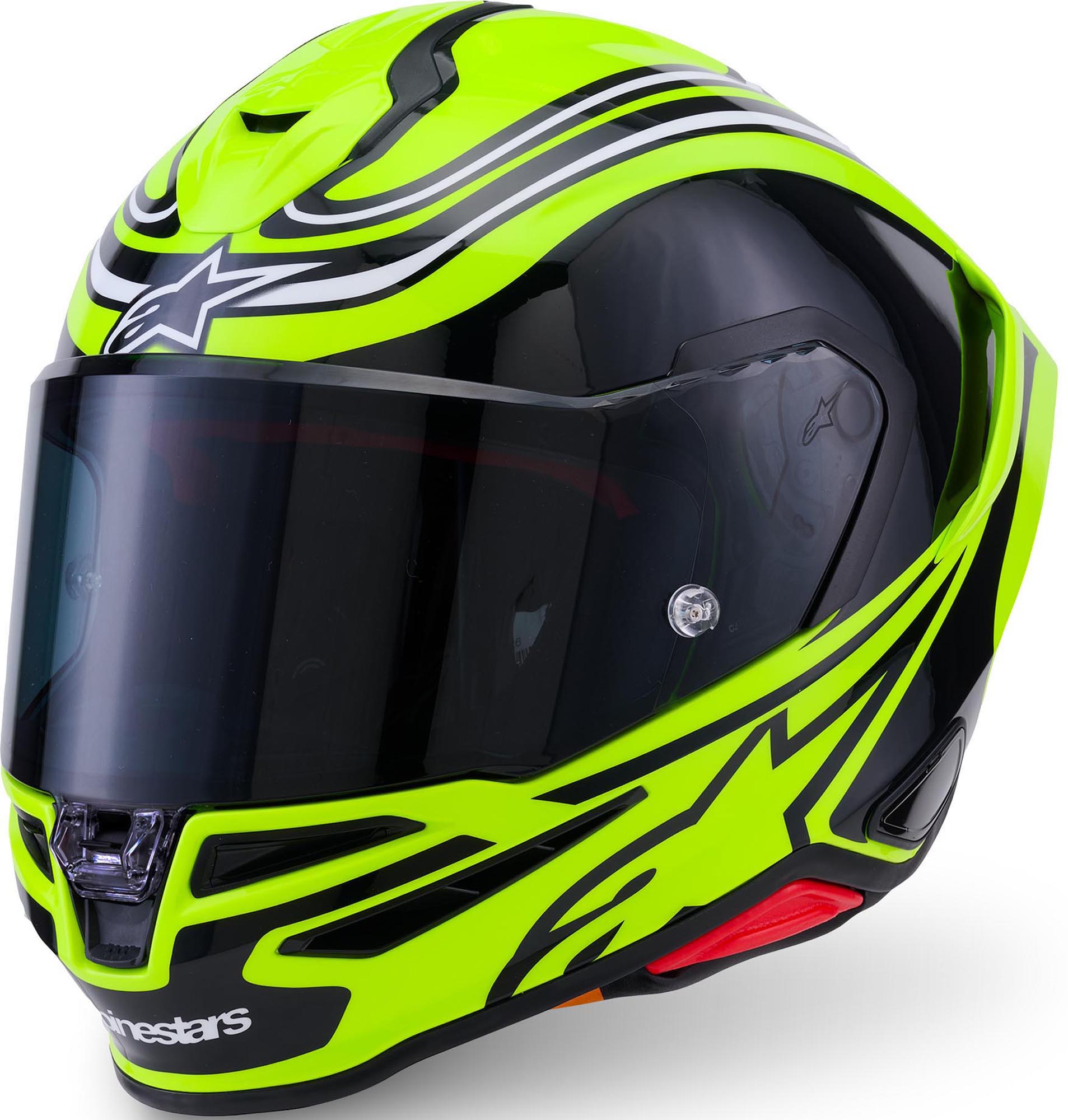 Alpinestars S-R7 Zeal Hełm żółty//biały M Rysunek 1