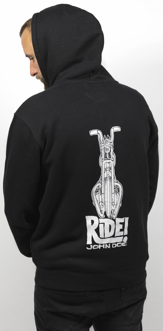 John Doe Ride Hettegenser med glidelås M Figur 2