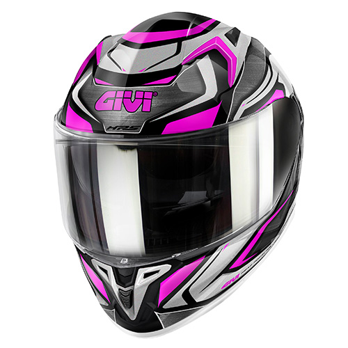 GIVI 50.9 Sport Atomic Helmet white/titanium/silver/pink M Figure 1