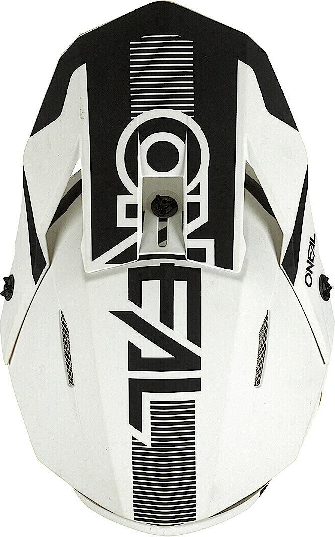 Oneal 3Series Vertical V.22 Motocross Helm schwarz/weiß L (59/60) Abbildung 2