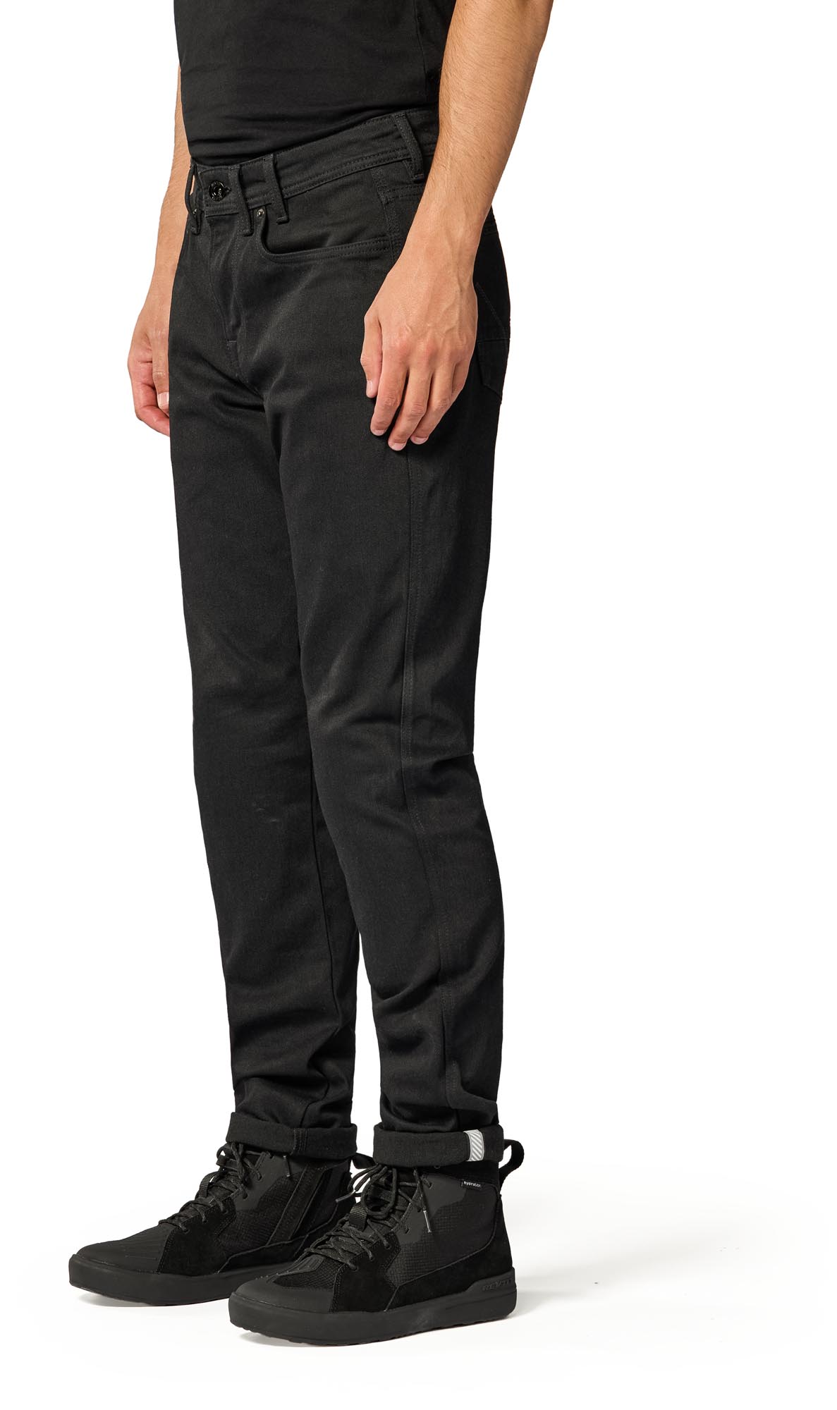Revit Keegan Tapered Motorcykeljeans Sort 36/32 Figur 5